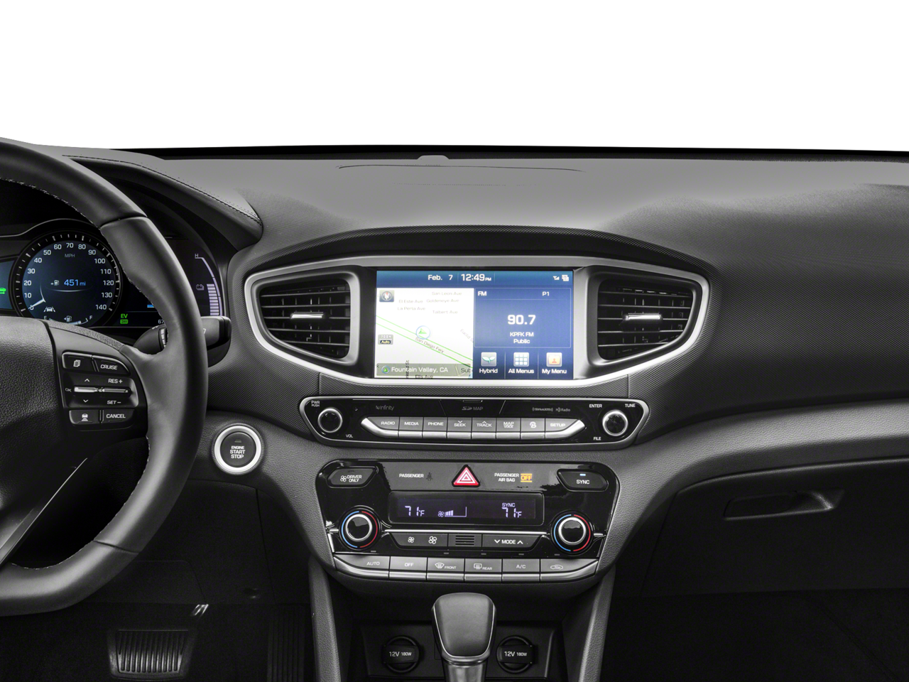 2018 Hyundai Ioniq Hybrid Blue