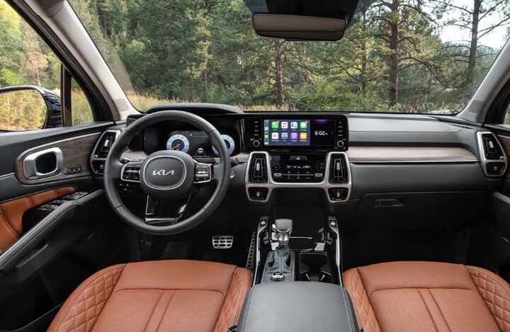 2023 Kia Sorento dashboard view