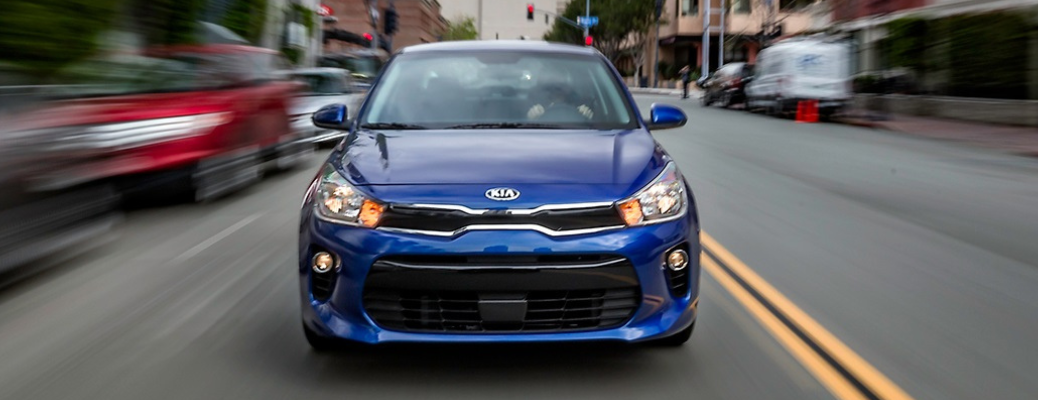 Front view of the 2018 Kia Rio