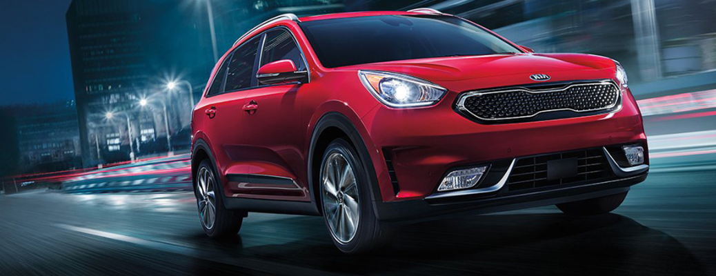 Front view of the 2018 Kia Niro