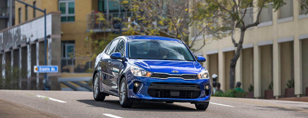 Front view of the 2018 Kia Rio