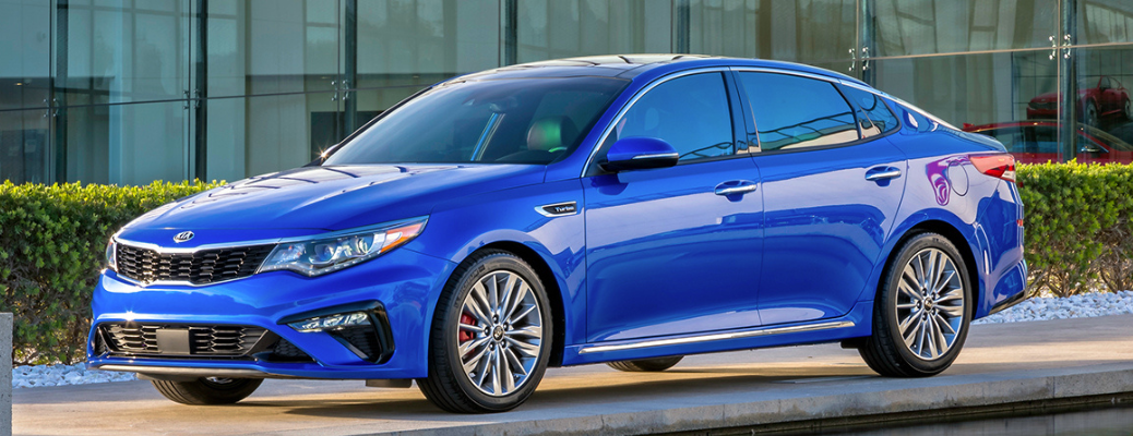 Side view of the 2019 Kia Optima