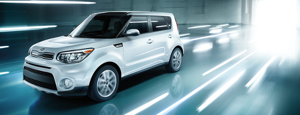 Side view of the 2018 Kia Soul