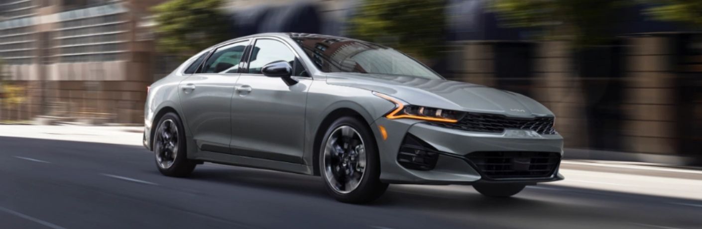 2021 Kia K5 in a City
