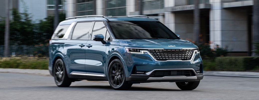 2023 Kia Carnival on a road
