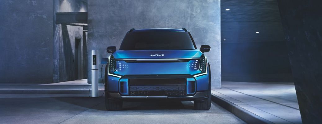 front view of the 2024 Kia EV9