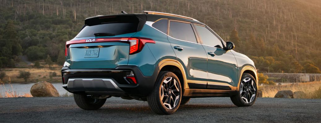 rear and side view of the 2025 Kia Seltos