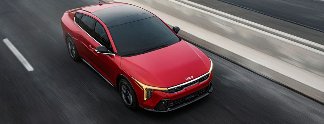 top view of the 2025 Kia K4