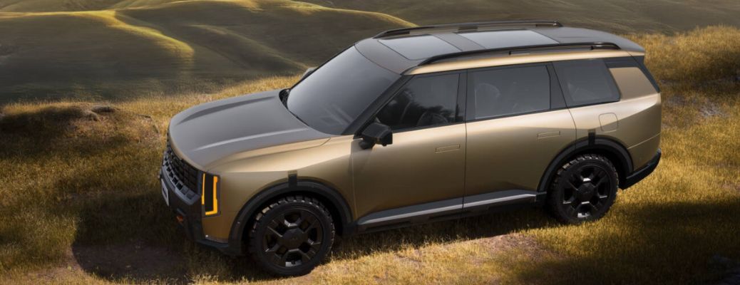 top view of the 2027 Kia Telluride