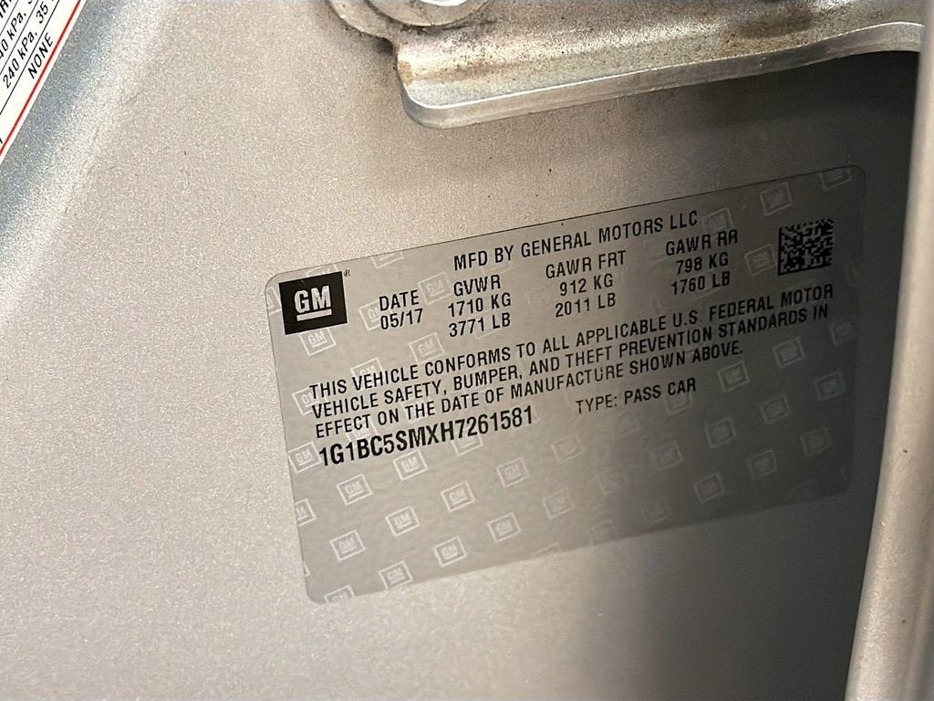 2017 Chevrolet Cruze LS