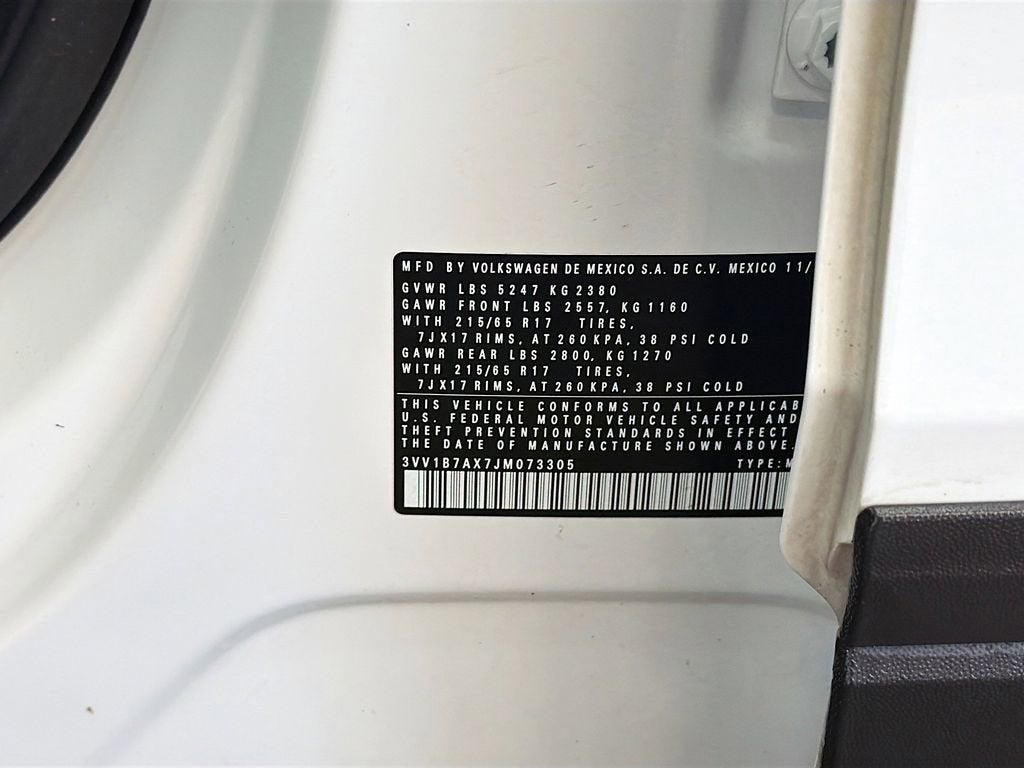 2018 Volkswagen Tiguan S