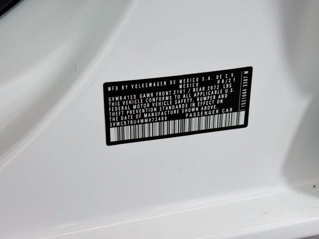 2021 Volkswagen Jetta S