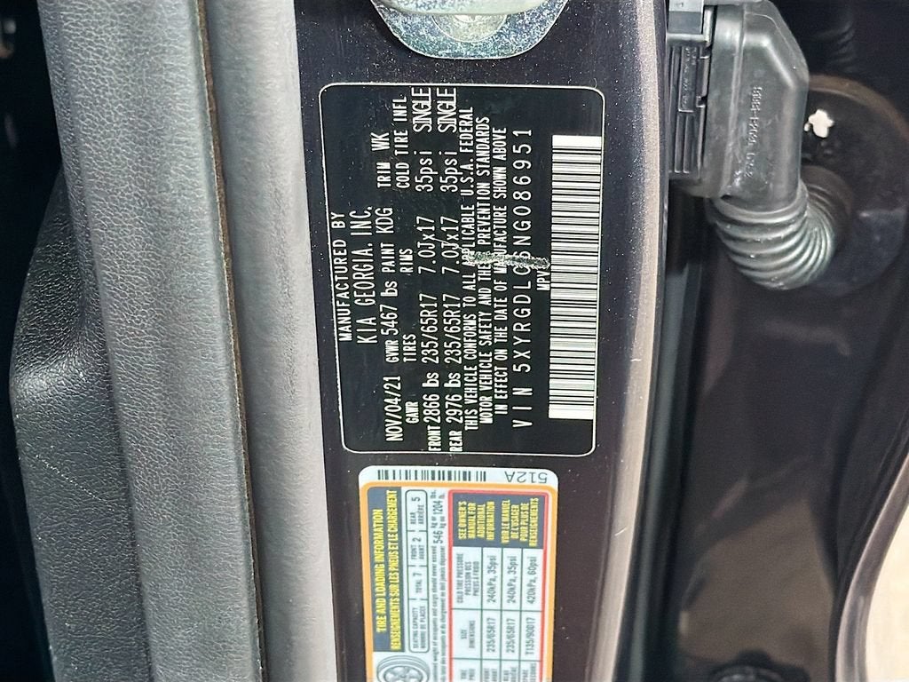 2022 Kia Sorento LX