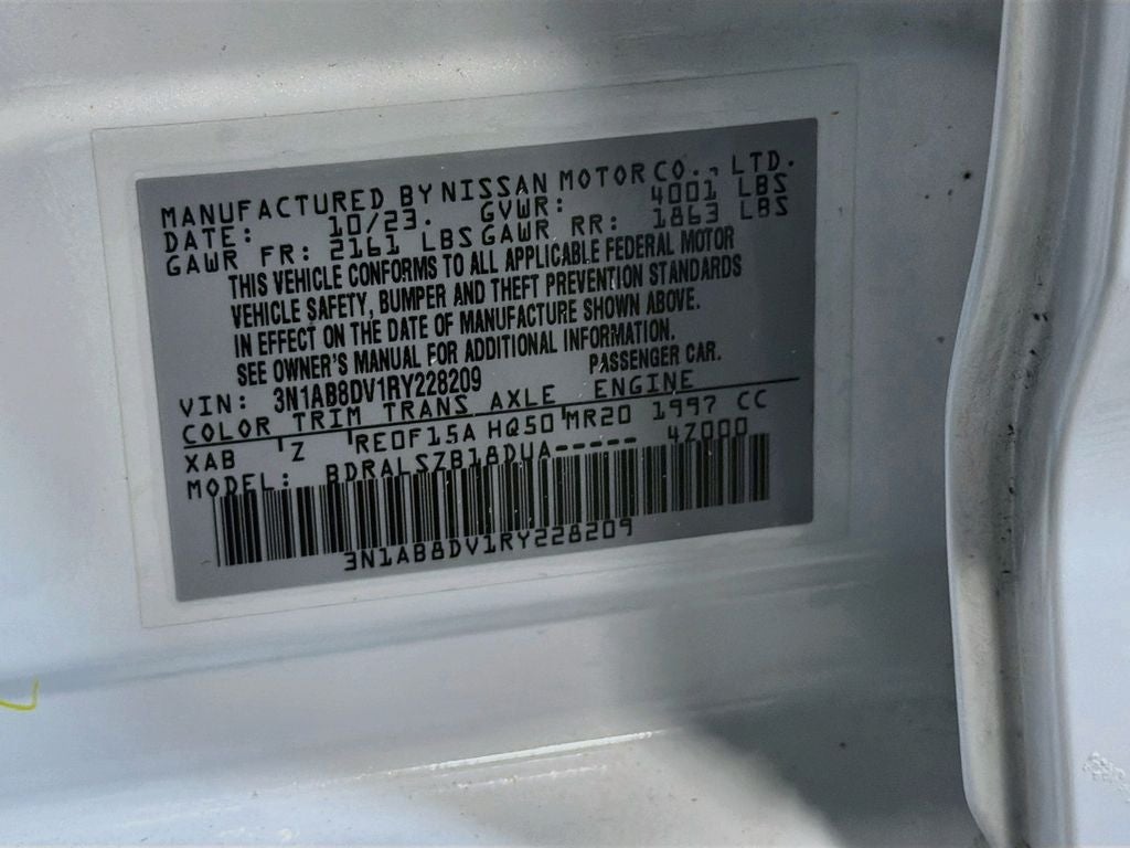 2024 Nissan Sentra SR
