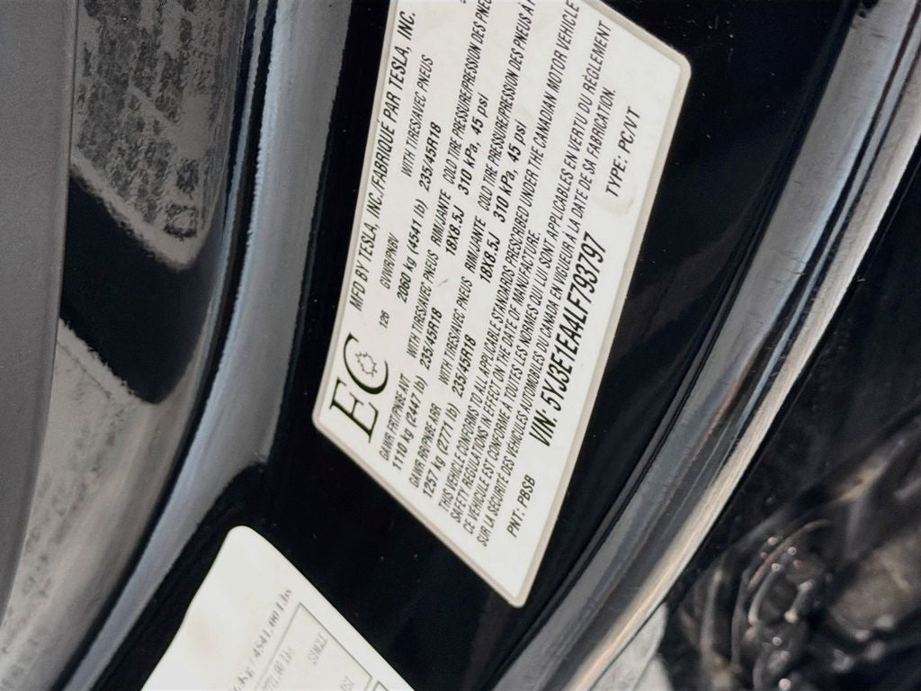 2020 Tesla Model 3 Standard