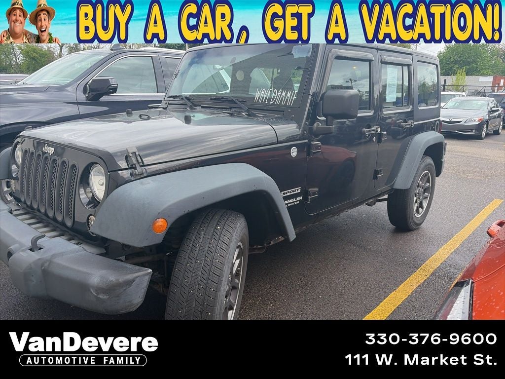 2015 Jeep Wrangler Unlimited Sport