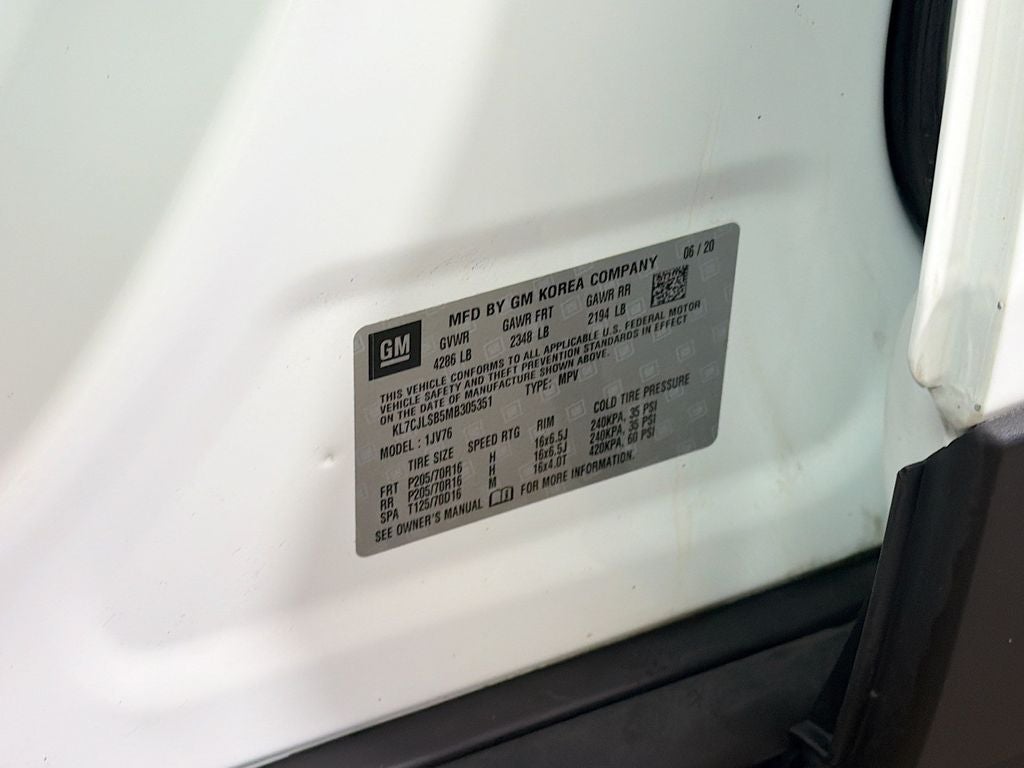 2021 Chevrolet Trax LT