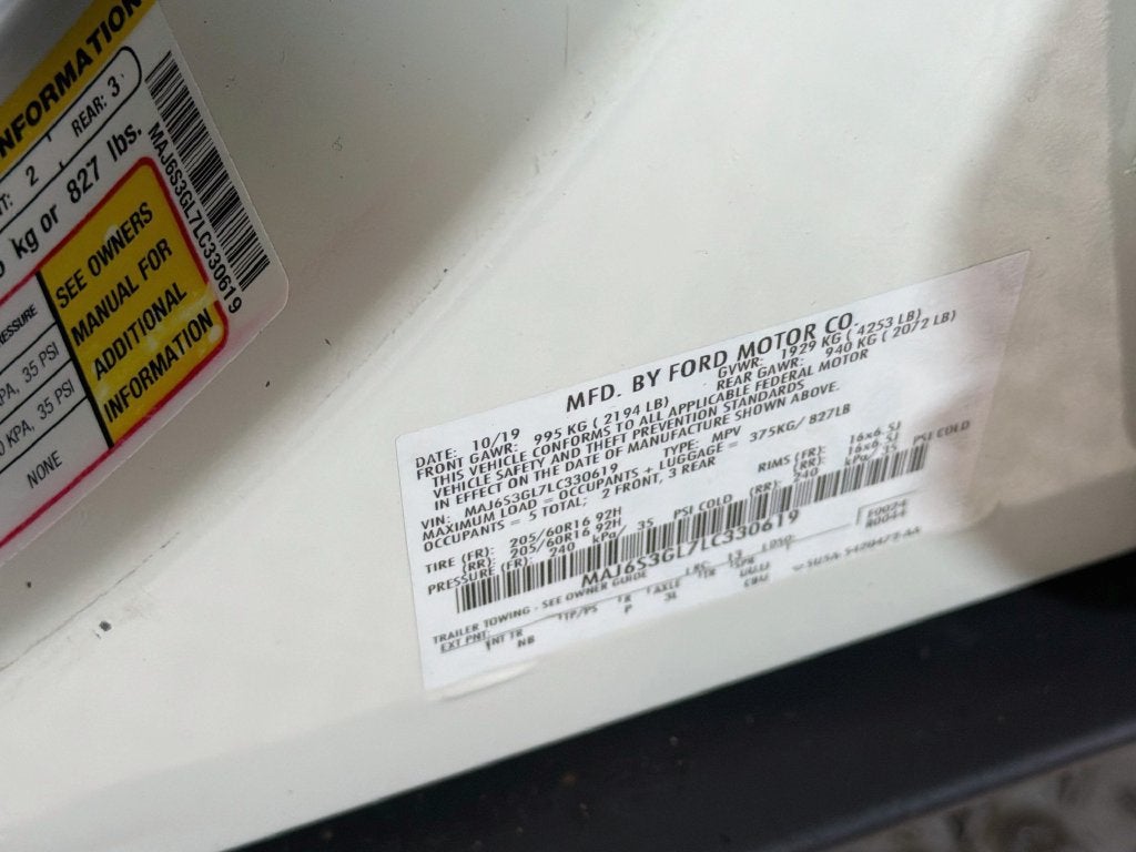 2020 Ford EcoSport SE