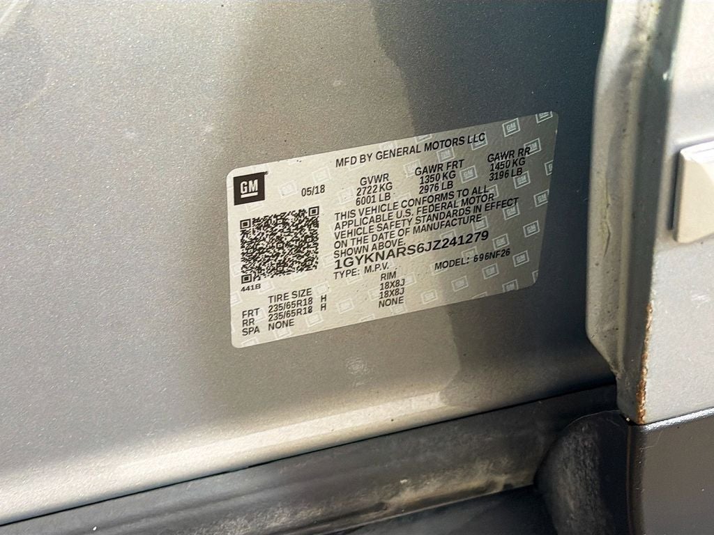 2018 Cadillac XT5 Base