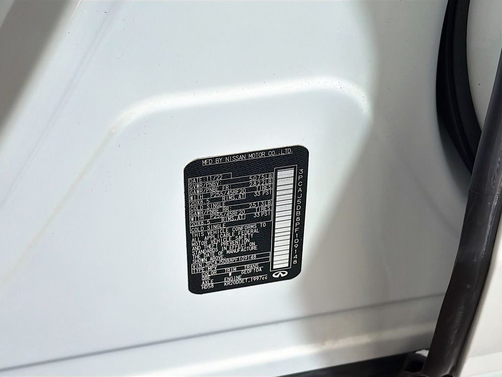 2023 INFINITI QX50 Autograph