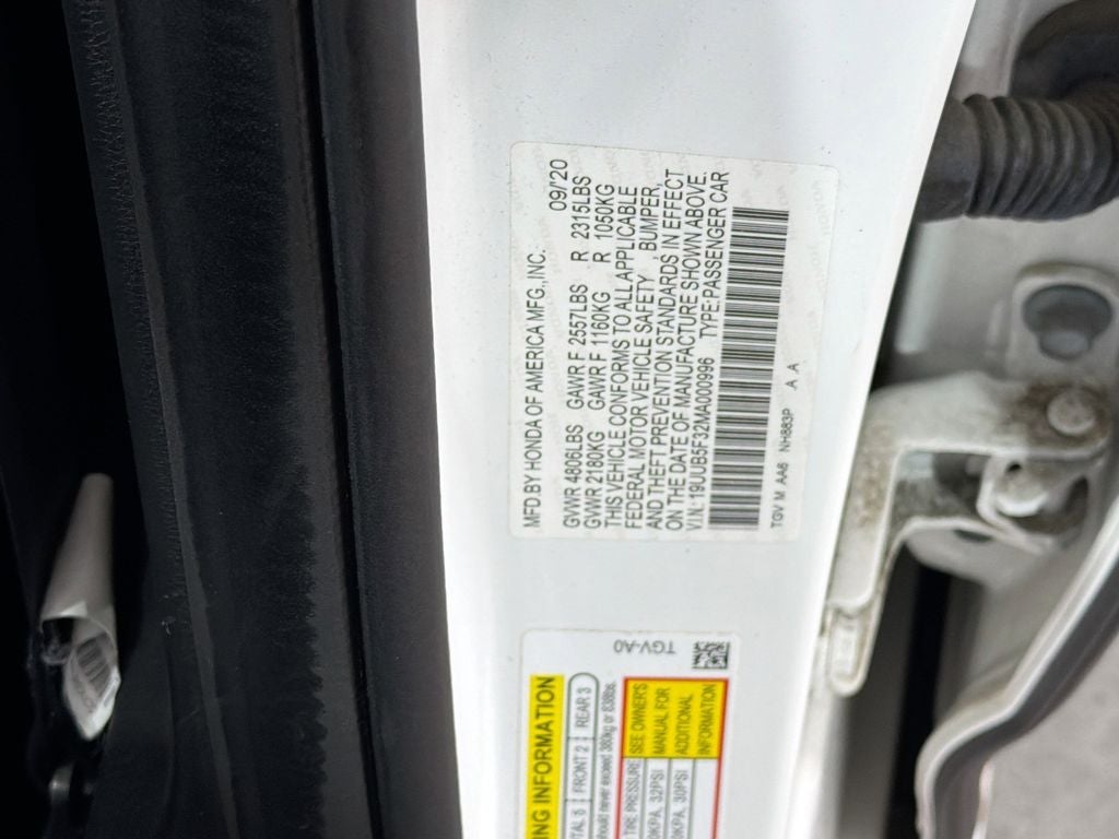 2021 Acura TLX Base Base
