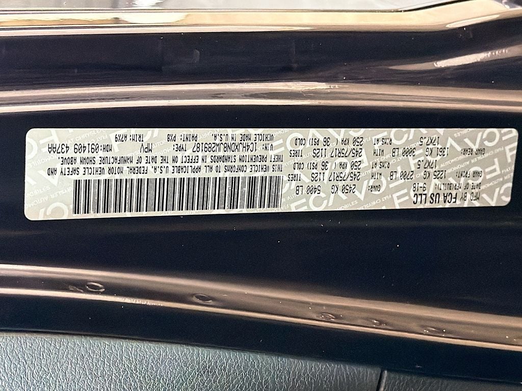 2018 Jeep All-New Wrangler Unlimited Unlimited Sport S