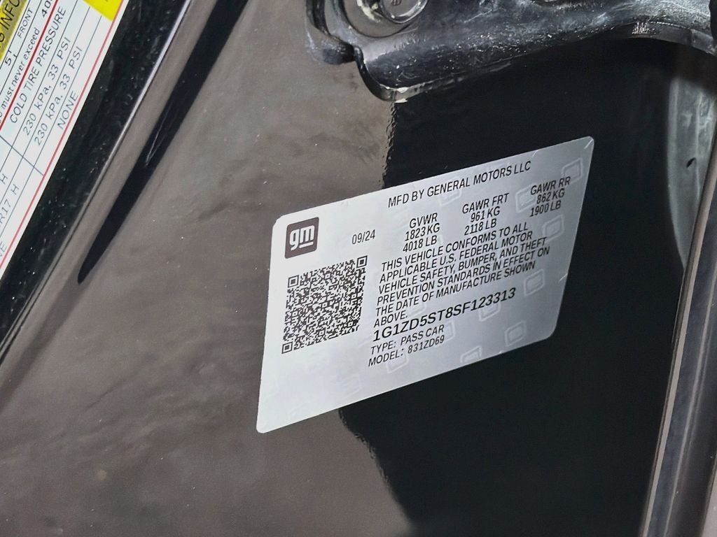 2025 Chevrolet Malibu LT 1LT