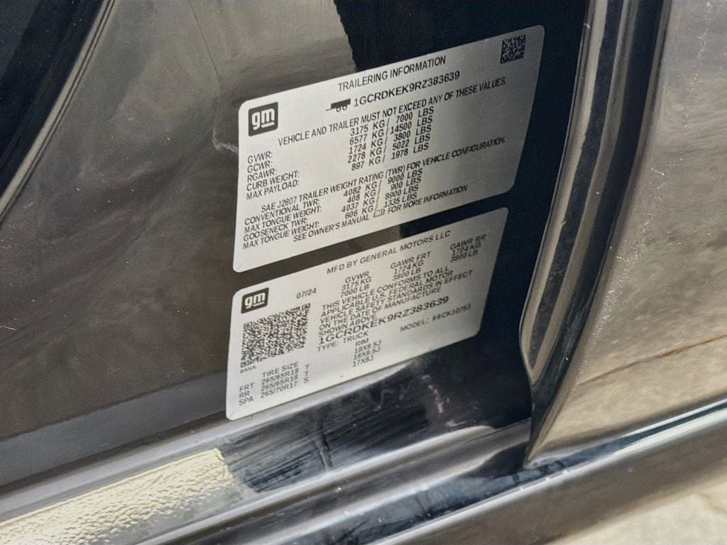 2024 Chevrolet Silverado 1500 LT