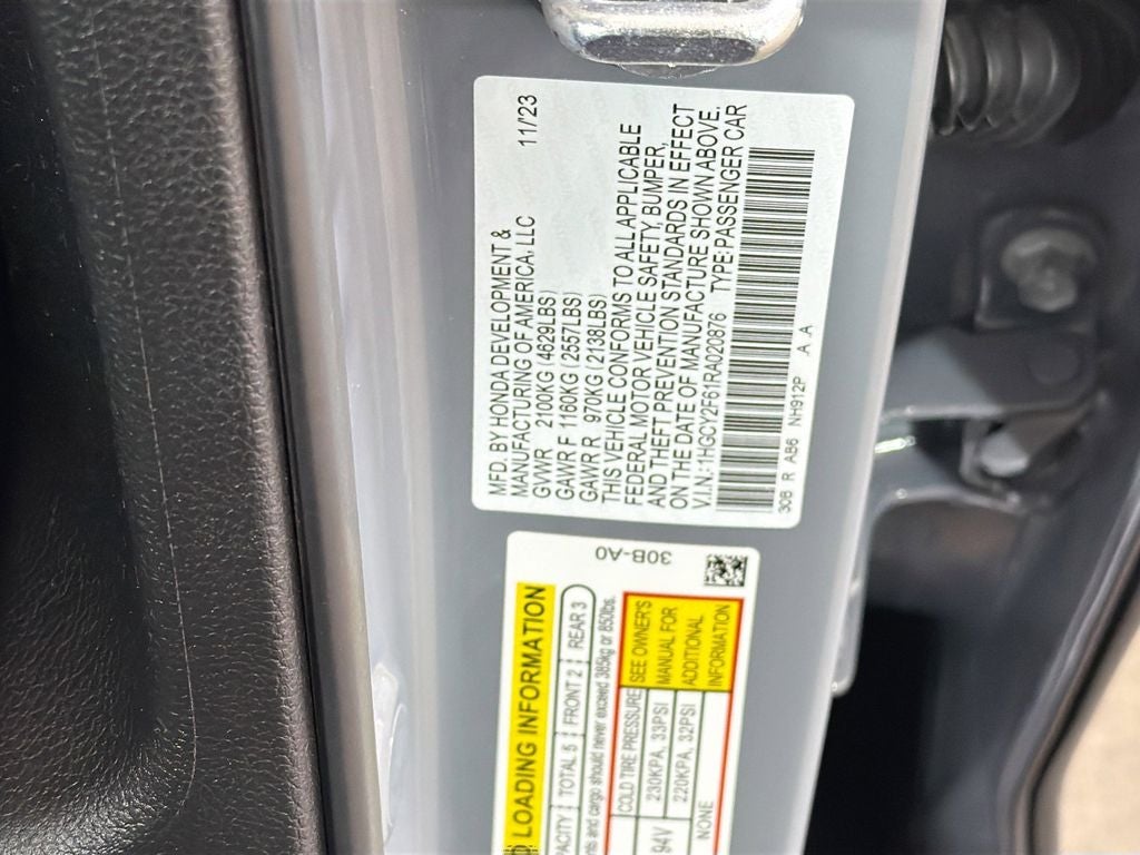 2024 Honda Accord Hybrid EX-L