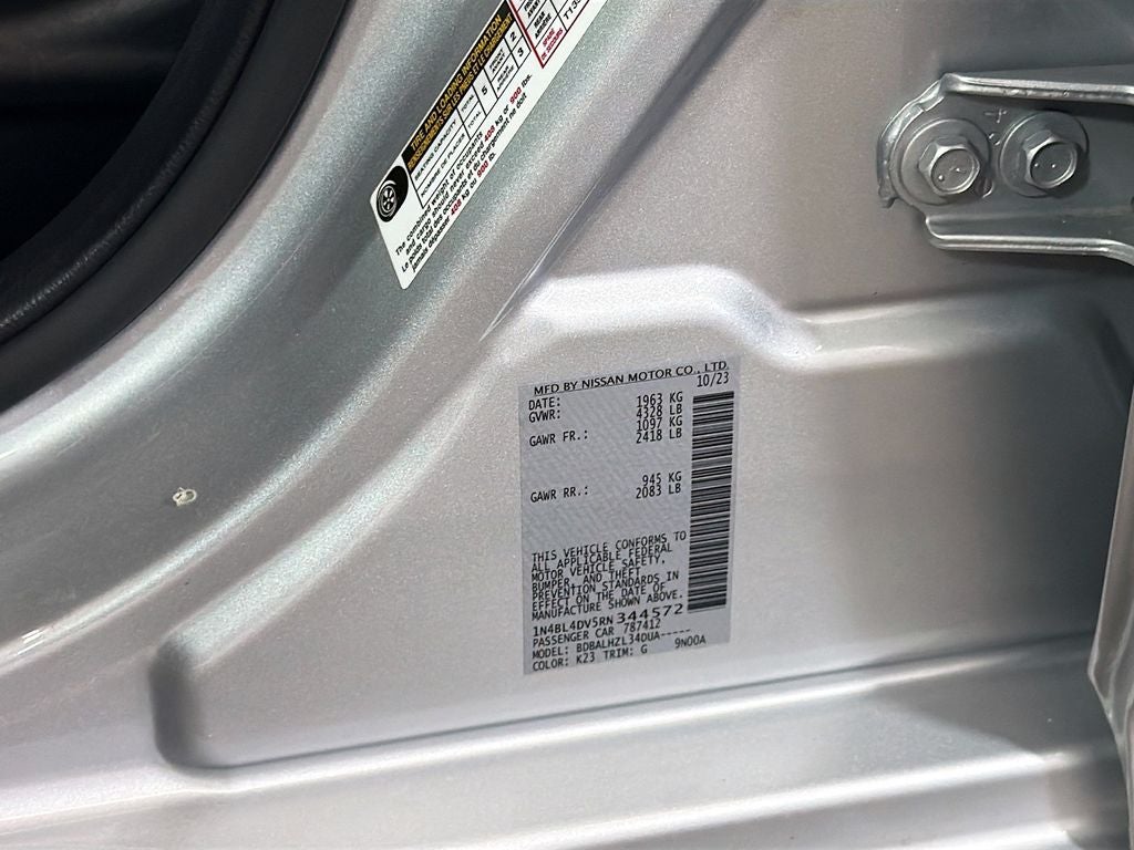 2024 Nissan Altima 2.5 SV