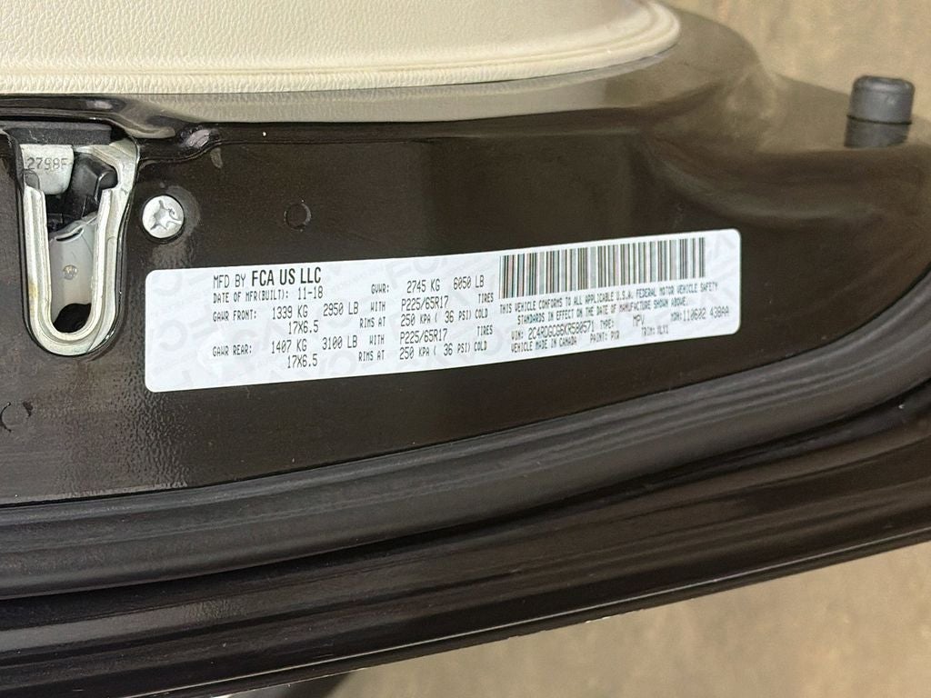 2019 Dodge Grand Caravan SXT