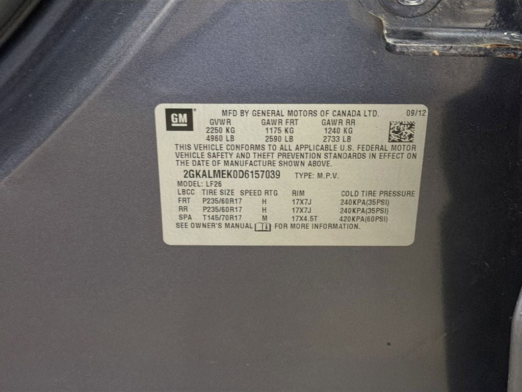 2013 GMC Terrain SLE-1