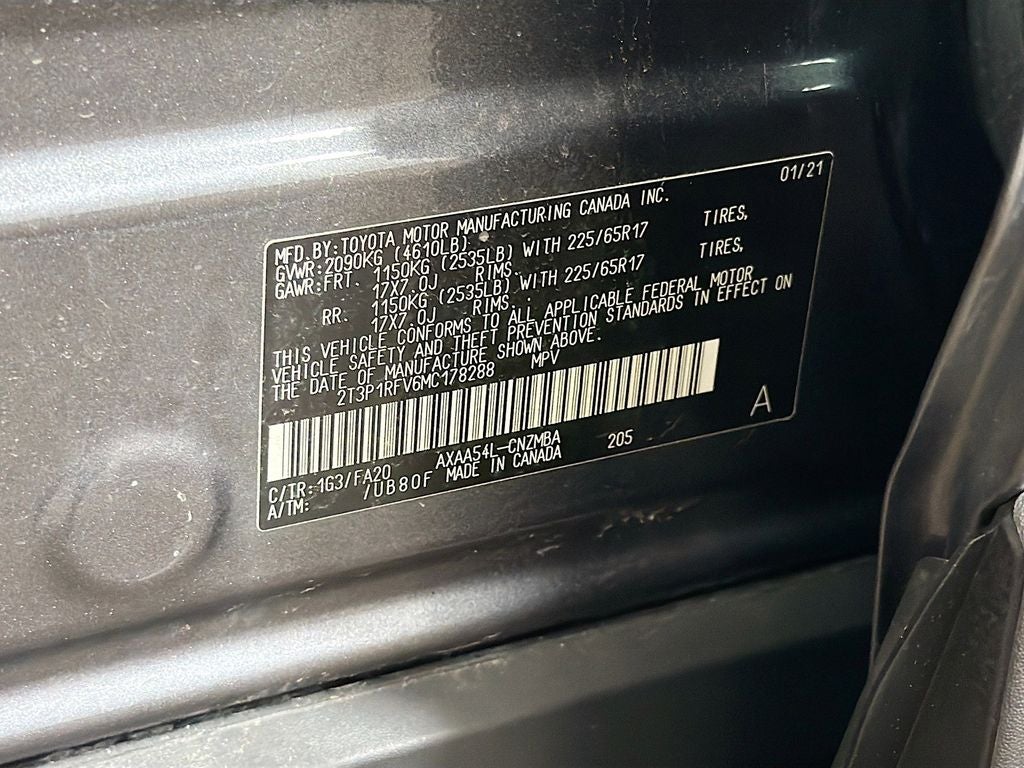 2021 Toyota RAV4 XLE