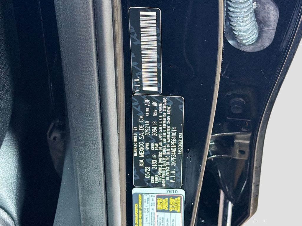 2023 Kia Forte LXS