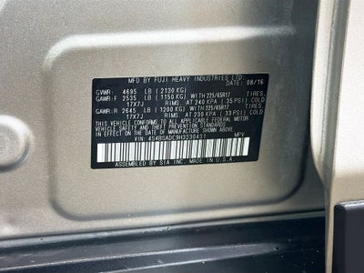 2017 Subaru Outback 2.5i Premium