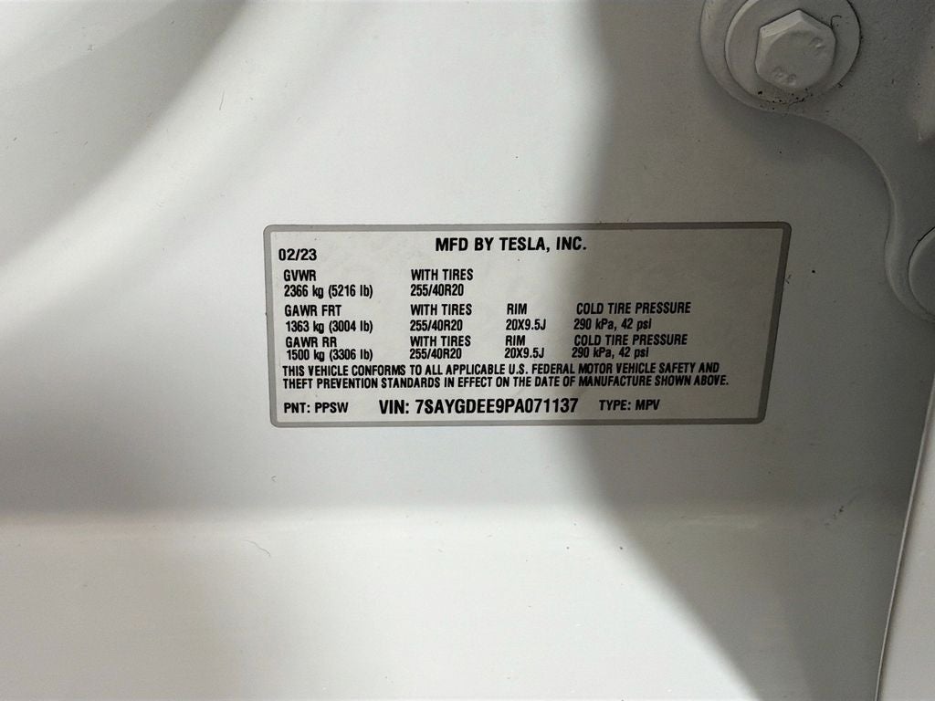 2023 Tesla Model Y Long Range