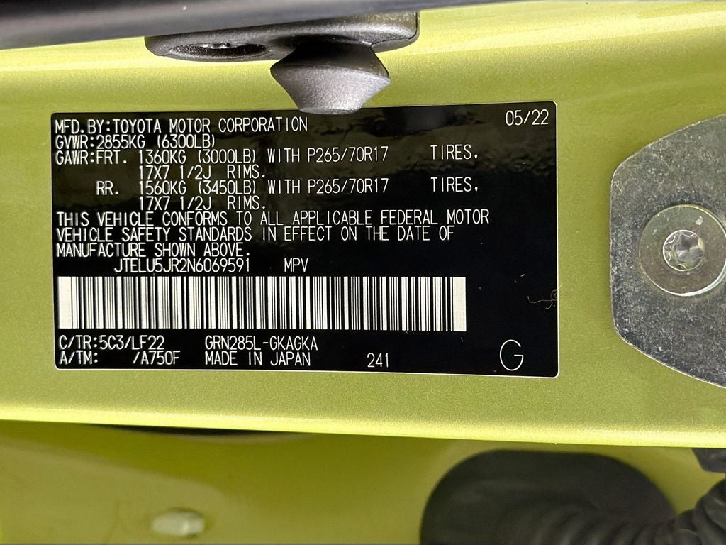 2022 Toyota 4Runner TRD Pro