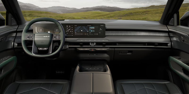 2027 Kia Telluride technology features with digital displays and wireless connectivity in Akron, OH