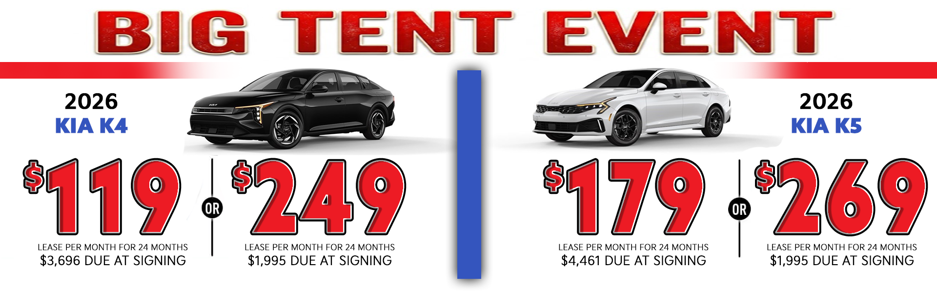 BIG TENT EVENT