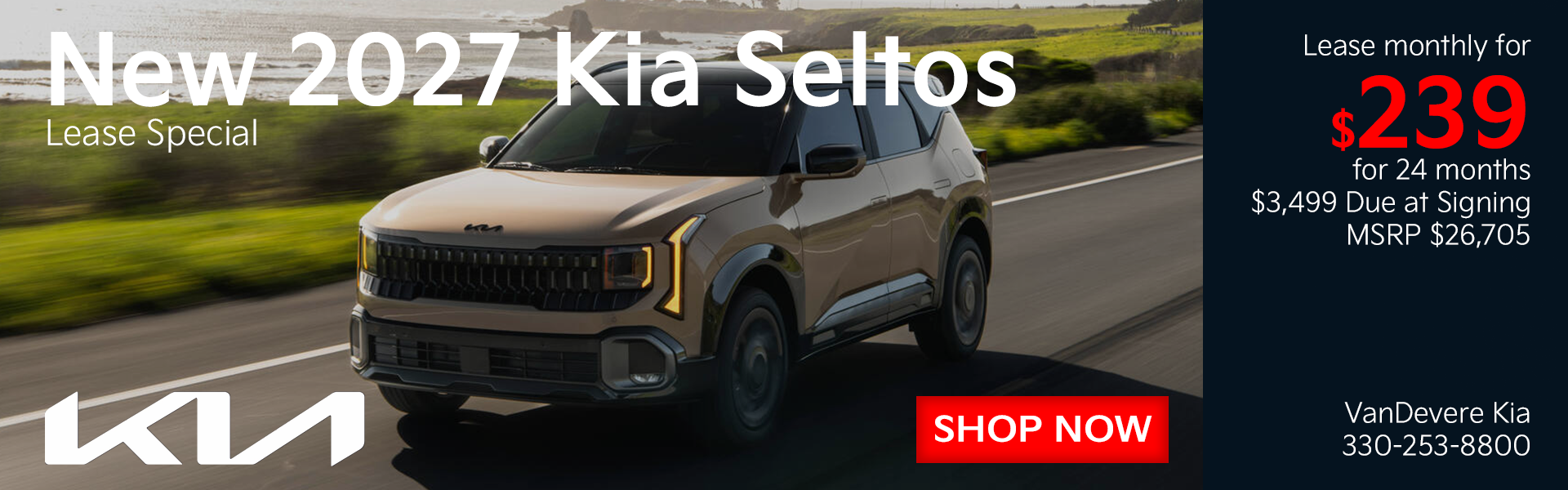 New 2027 Kia Seltos