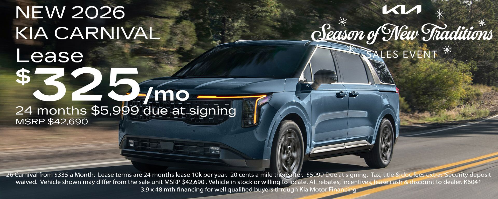 2026 Kia Carnival in Akron OH