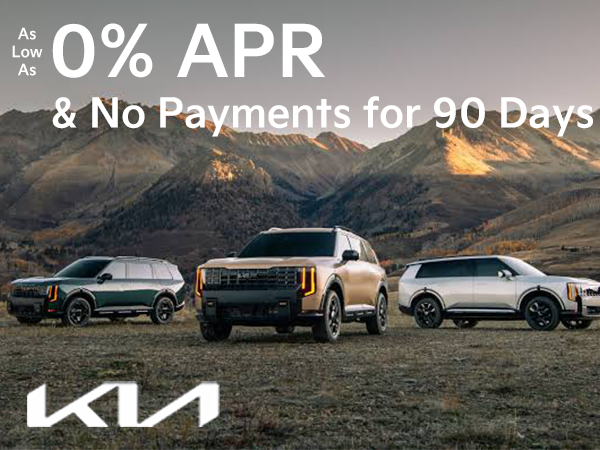 0% APR & No Payment For 90 Days