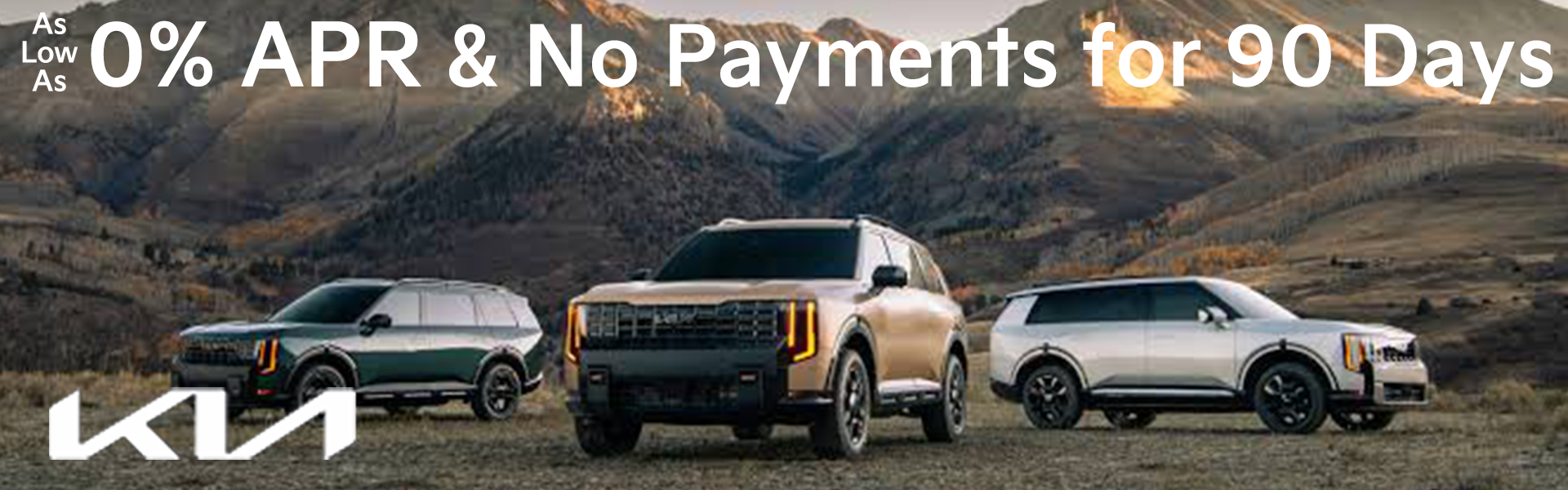 0% APR & No Payment For 90 Days