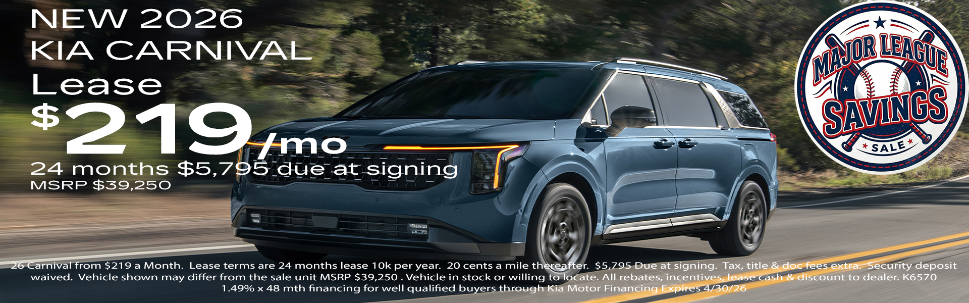 2026 Kia Carnival in Akron OH