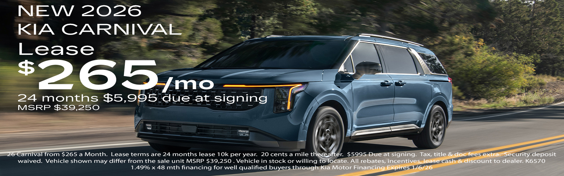 2026 Kia Carnival in Akron OH
