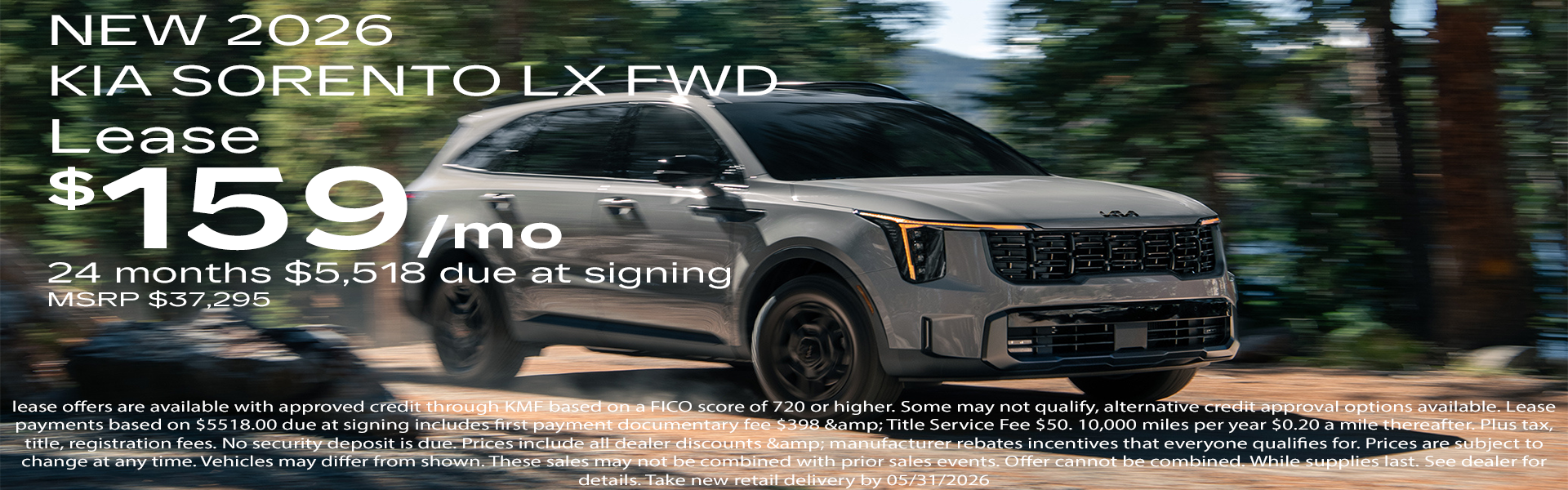 2026 Kia Sorento LX FWD in Akron OH